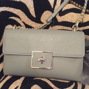 BRAND NEW Cross Body Grey Purse